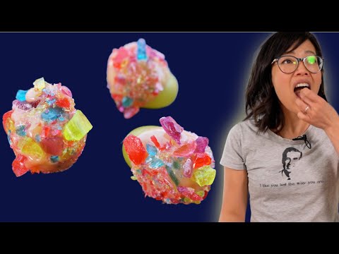 How to Make CRACK GRAPES -- Candy Geode Grapes | Cooking with my Kids
