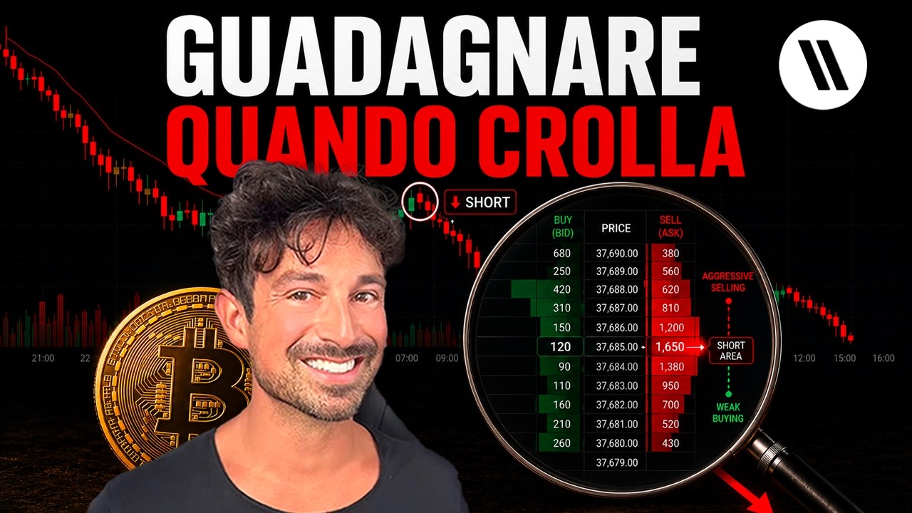 COME GUADAGNARE QUANDO IL MERCATO SCENDE O CROLLA?