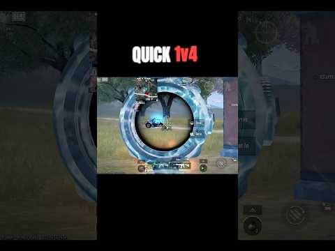 QUICK 1v4 CLUTCH🔥 #bgmi #pubg #pubgm #pubgmobile #battlegroundsmobileindia #120fps #bgmihighlights