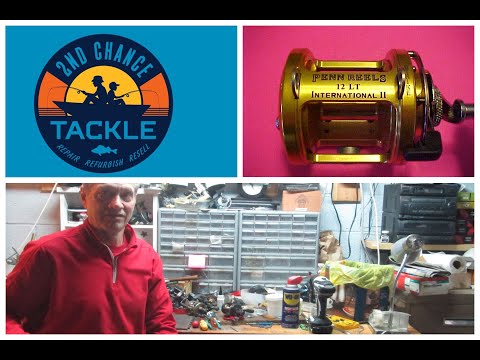 Penn International 12LT fishing reel how to take apart and service
