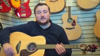 Video thumbnail for Yamaha FG700S Folk Acoustic Guitar by Music & Arts