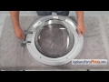 Frigidaire Washer Door P# 137265525 5304506743 137441700
