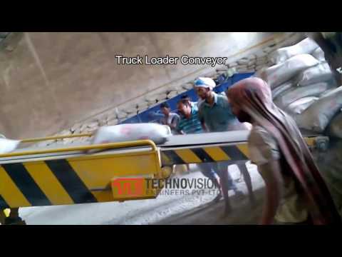 Truck Loader Unloader Conveyor