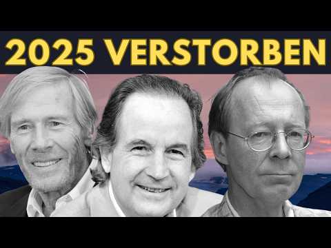 ✝️✝️✝️ Jahresrückblick 2025: Diese deutschsprachigen Stars sind gegangen!