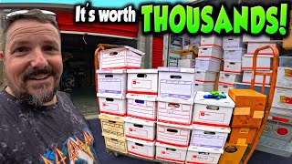 He was a SHOPAHOLIC... And I bought his ENTIRE COLLECTION! This is INSANE!