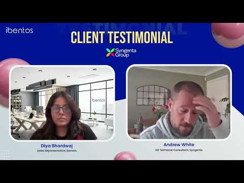 Syngenta x ibentos | Client Testimonial by Andrew White