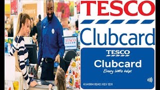 Opening A TESCO CLUBCARD! (Free In The Mail)