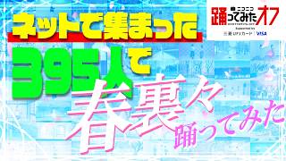 【踊オフ公式】ネットで集まった395人で『春裏々』踊ってみた【ニコニコ超会議2026】