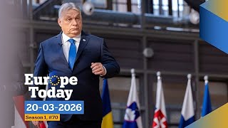 Europe Today: Orbán sieht sich als Sieger beim EU-Gipfel zu Ukraine und Iran