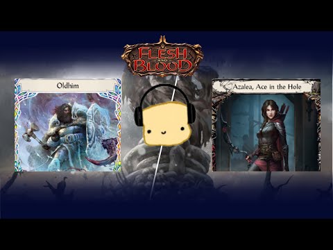 Newbie play Flesh and Blood TCG Blitz [Deck: Azalea] ... TOUGH MATCH!!! - Day 36