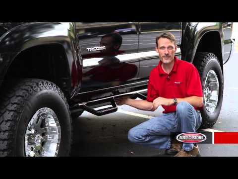 Toyota Tacoma N-Fab Nerf Bars Review - AutoCustoms.com