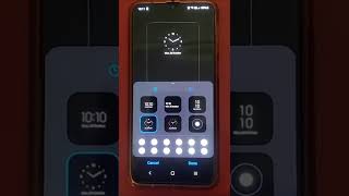 Samsung clock style #short