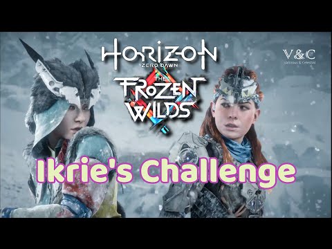 How to Complete Ikrie's Challenge - Easy Tricks - Frozen Wilds dlc of Horizon Zero Dawn - HZD