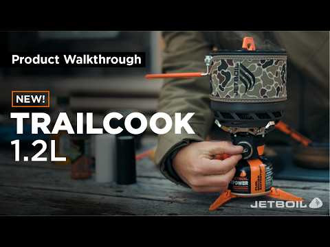 Produktové video outdoorové varné soustavy TrailCook 1.2L Jetboil