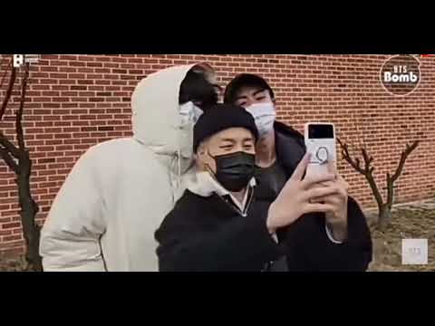 Jin's entrance ceremony with BTS #bts #jin #jungkook #jimin #taehyung #suga #jhope #namjoon @BTS