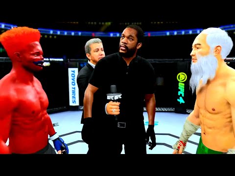 Red Huggy Wuggy vs. Old Bruce Lee - EA sports UFC 4 Final Fight