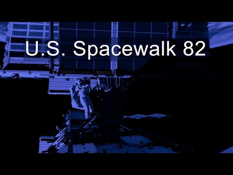 US Spacewalk 82 애니메이션 - 2022년 12월 3일