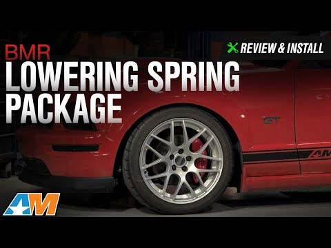 2005-2010 Mustang BMR Lowering Spring Package Review & Install