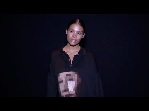 Tina Kunakey and more front row for the Marco de Vincenzo Spring Summer 2019 Fashion Show in Milan