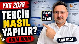 YKS 2026 TERCİH NASIL YAPILIR? YÖK ATLAS DESTEKLİ