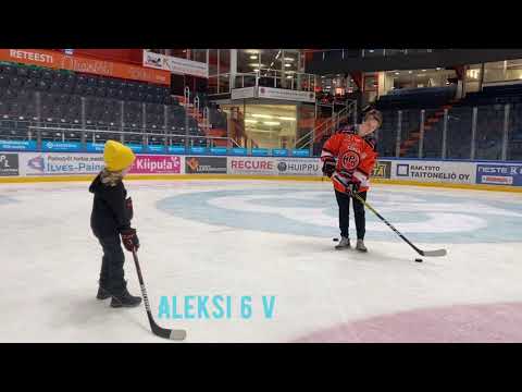 LähiTapiolan mainos-video. HPK juniori Aleksi Salminen haastaa HPK pelaaja Jere Innalan