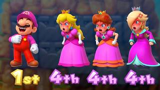 【マリオパーティ スーパースターズ】ミニゲーム対決！マリオ VS ピーチ VS デイジー VS ロゼッタ