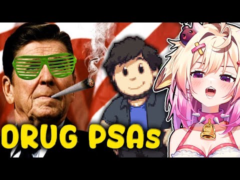 These Drug PSAs Are So UNHINGED!! | Reacting To JonTron