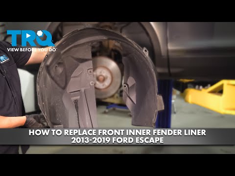 How to Replace Front Inner Fender Liner 2013-2019 Ford Escape