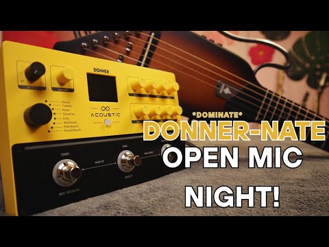 Donner APL Acoustic Guitar Multieffect Pedalboard