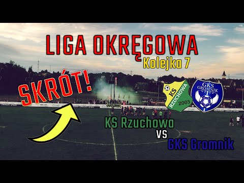 SKRÓT: LIGA OKRĘGOWA, KOLEJKA 7:   KS RZUCHOWA VS GKS Gromnik   Hokejowy wynik! 8 goli!