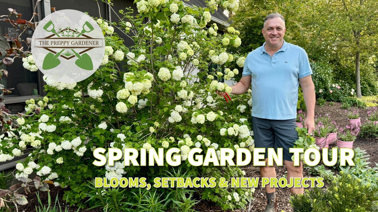 Spring Garden Tour | Blooms, Setbacks & New Projects (2026)