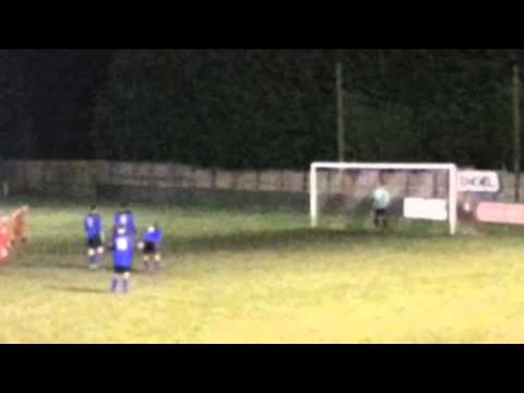 Woodford United 4-5 Leighton Town - Woodford Penalty blazed over