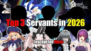 Most used Servants in Fate/Grand Order 2026 | fgo ranking according to JP metrics