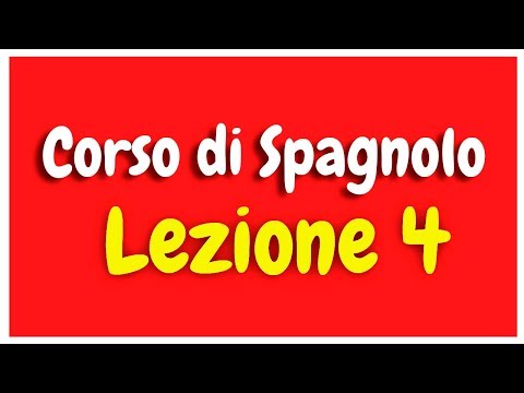 Spanish Course Lesson 4 HD