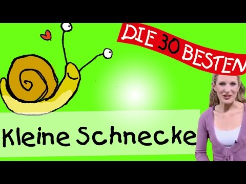 Kleine Schnecke - Anleitung zum Bewegen || Kinderlieder