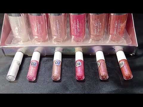 LIP GLOSS SARAH'S BEAUTY CHAMELEON 8,5 ML BOX COM 36 UN