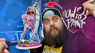 Bath Robe Cat Lady - How to Paint 3D Prints