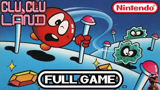 Clu Clu Land 1984 | NES Longplay | Classic Retro Gameplay | No Commentary