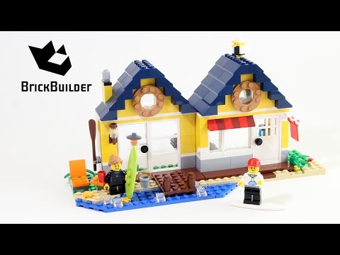 Vidéo LEGO Creator 31035 : La cabane de la plage