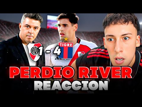 RIVER VS TIGRE REACTION