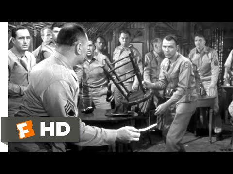 From Here to Eternity (1953) - Bar Fight Scene (3/10) | Movieclips