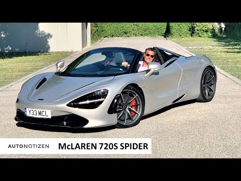 McLaren 720S Spider: Supersportwagen mit V8-Mittelmotor im Review | Test | Sound | 2021