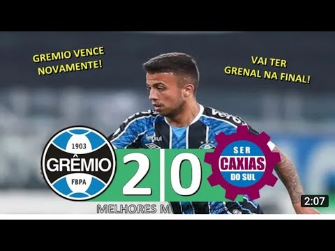 GREMIO 2 X 0 CAXIAS | HIGHLIGHTS - SEMIFINAL OF THE 2021 MINAS GERAIS CHAMPIONSHIP - 09/05/2021
