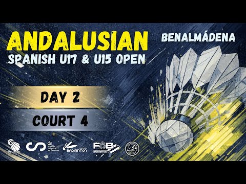 DAY 2 | COURT 4  | ANDALUSIAN SPANISH U17 & U15 OPEN | BENALMÁDENA 2026