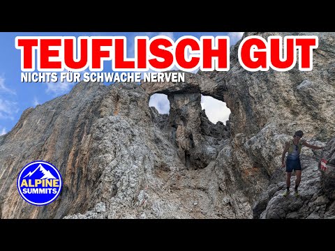 Teufelslöcher - Hochseiler | TEUFLISCH GUT ODER NICHTS FÜR SCHWACHE NERVEN ?? #bergsteigen