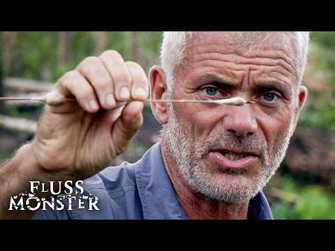 Mit Giftpfeilen auf Kaiman-Jagd: Jeremy Wade bei den Matis | Fluss Monster