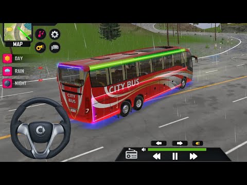 Real City Bus Transport Game 3D Simulator Offline Open World Story Level Passenger Games 2026 #bussi