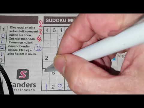 Too hard to kick! (#2340) Medium Sudoku puzzle. 02-17-2021 part 2 of 3