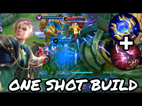 AAMON ONE SHOT BUILD FOR PERFECT COMBO| TUTORIAL 5 MOBILE LEGENDS