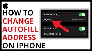 How to Change Autofill Address on iPhone [QUICK GUIDE]